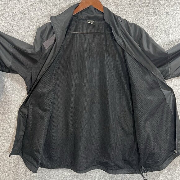 Diadora Jacket Mens XXL Black Mesh Lining Lightweight Sportswear Jogging - Picture 8 of 12